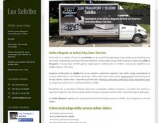 LuX Selidbe – izrada sajta
